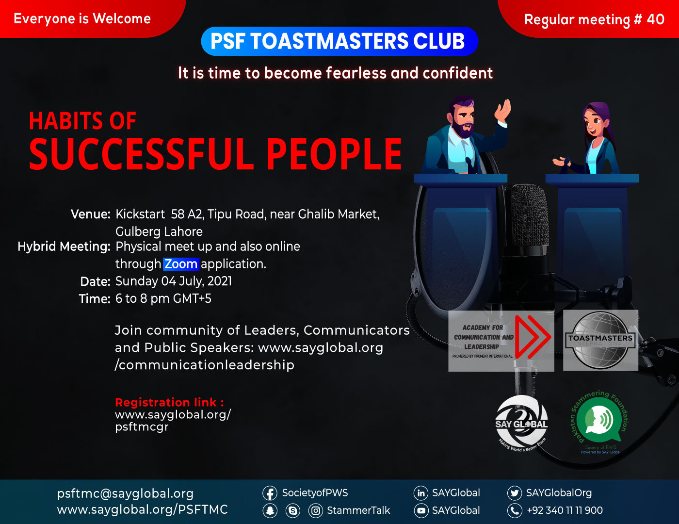 Learn the Art of Public Speaking & Communication #40
