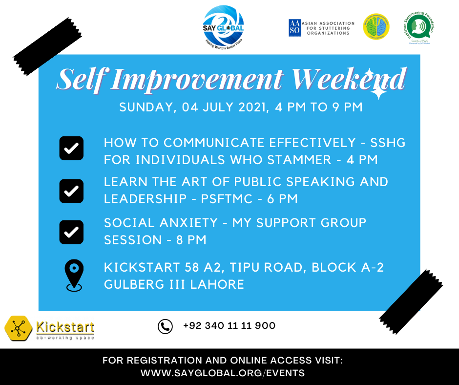 Self Improvement Weekend