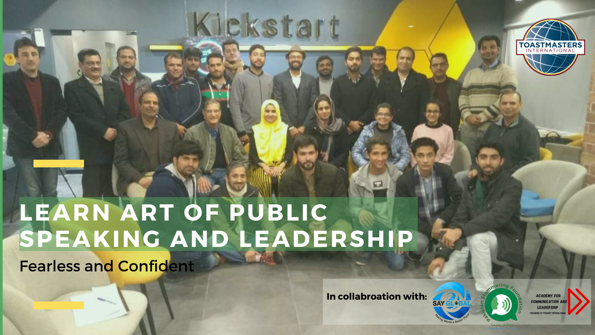 Learn The Art Of Public Speaking, Communication and Leadership